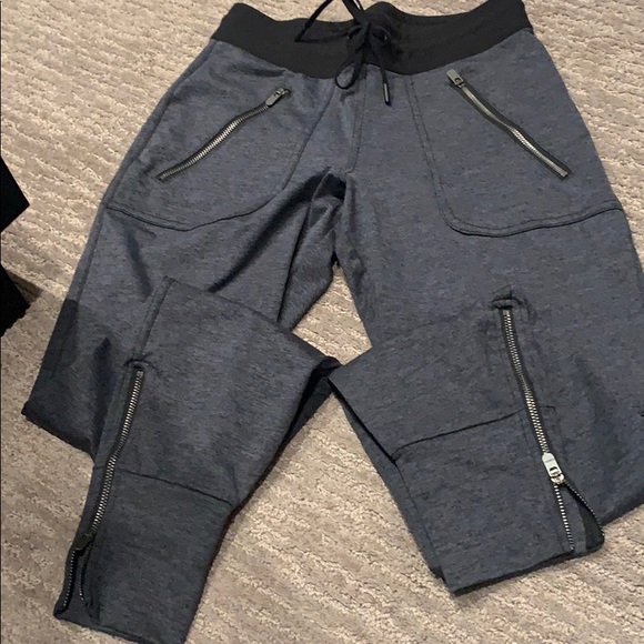 Athleta gray and black joggers - Picture 1 of 2